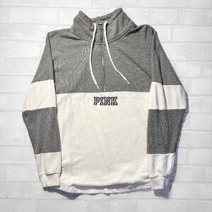 PINK Victoria’s Secret Two-tone Half Zip